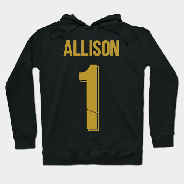Allison Becker 19/20 GK jersey Hoodie by Alimator
